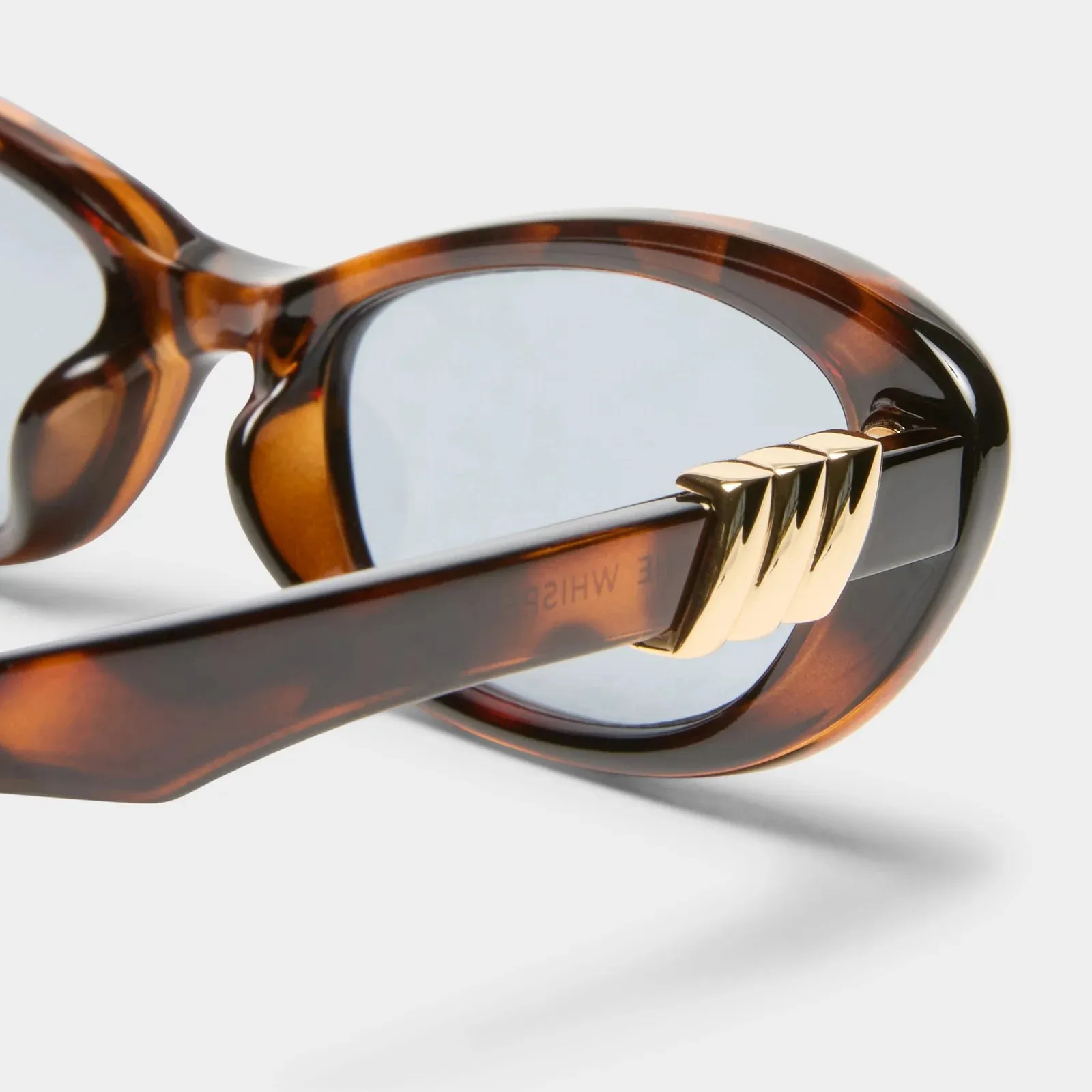 Le Specs The Whisperer Sunglasses - Dark Tort