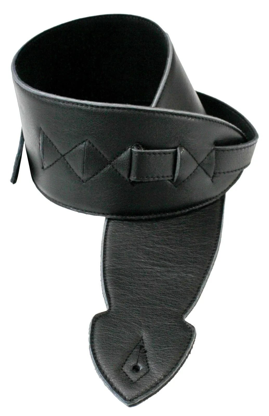 Leathergraft Softy 2.5" Guitar Strap, Black