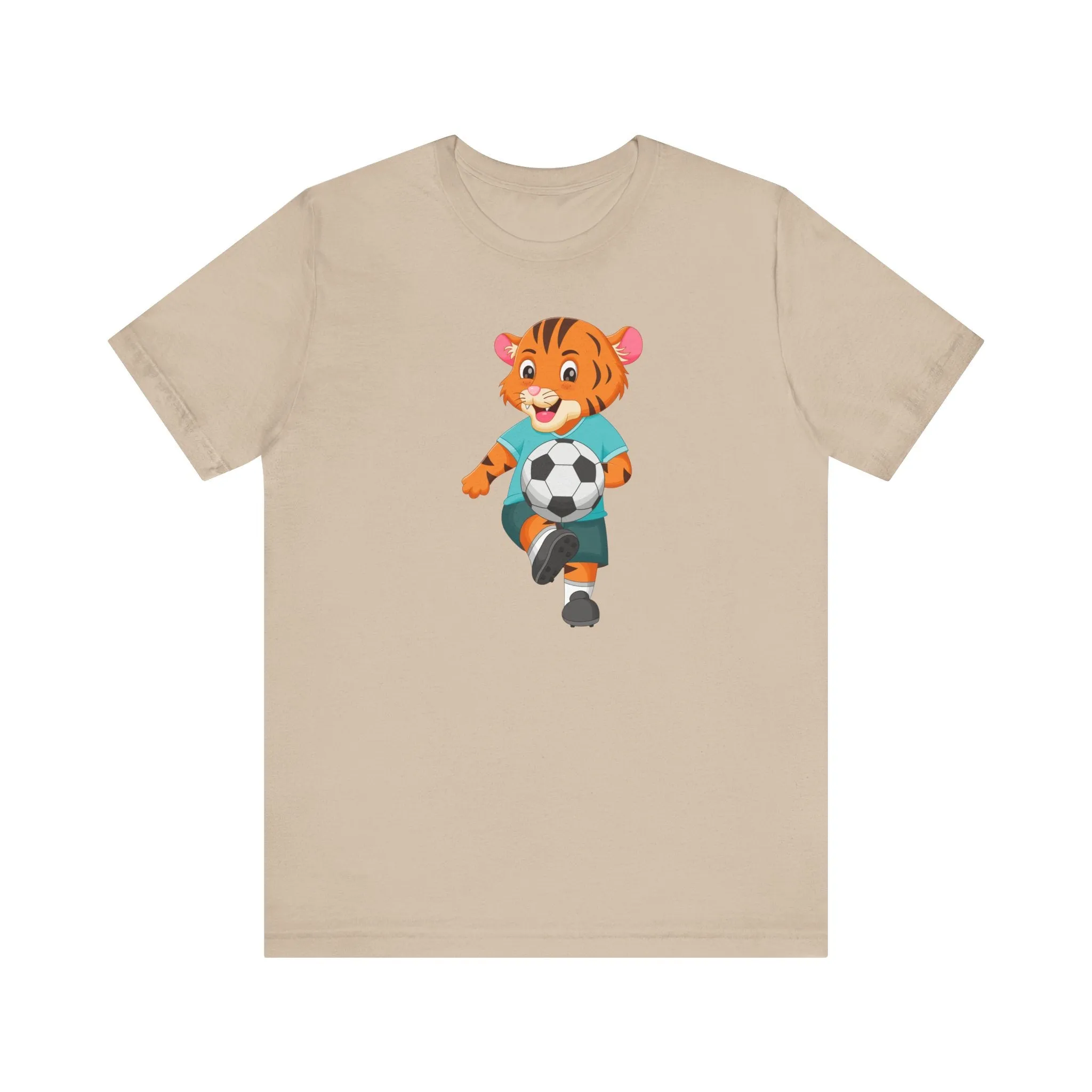 Leopard Soccer Unisex Tee - Express Delivery Available