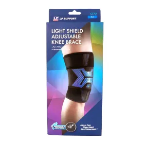 Light Shield Adjustable Knee Brace Bl Fs