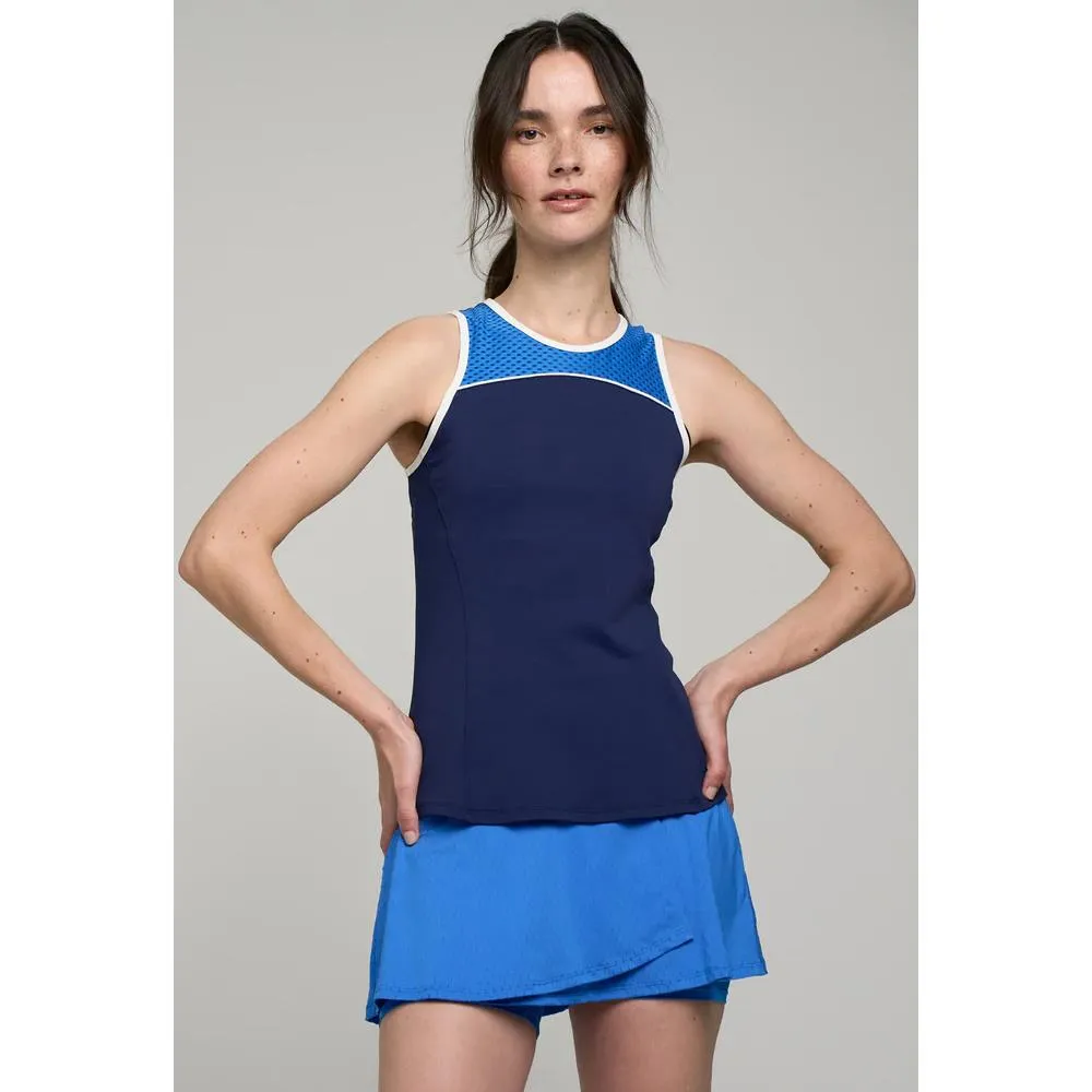 Lija Women's Be Your Best Superior Tank - Marine