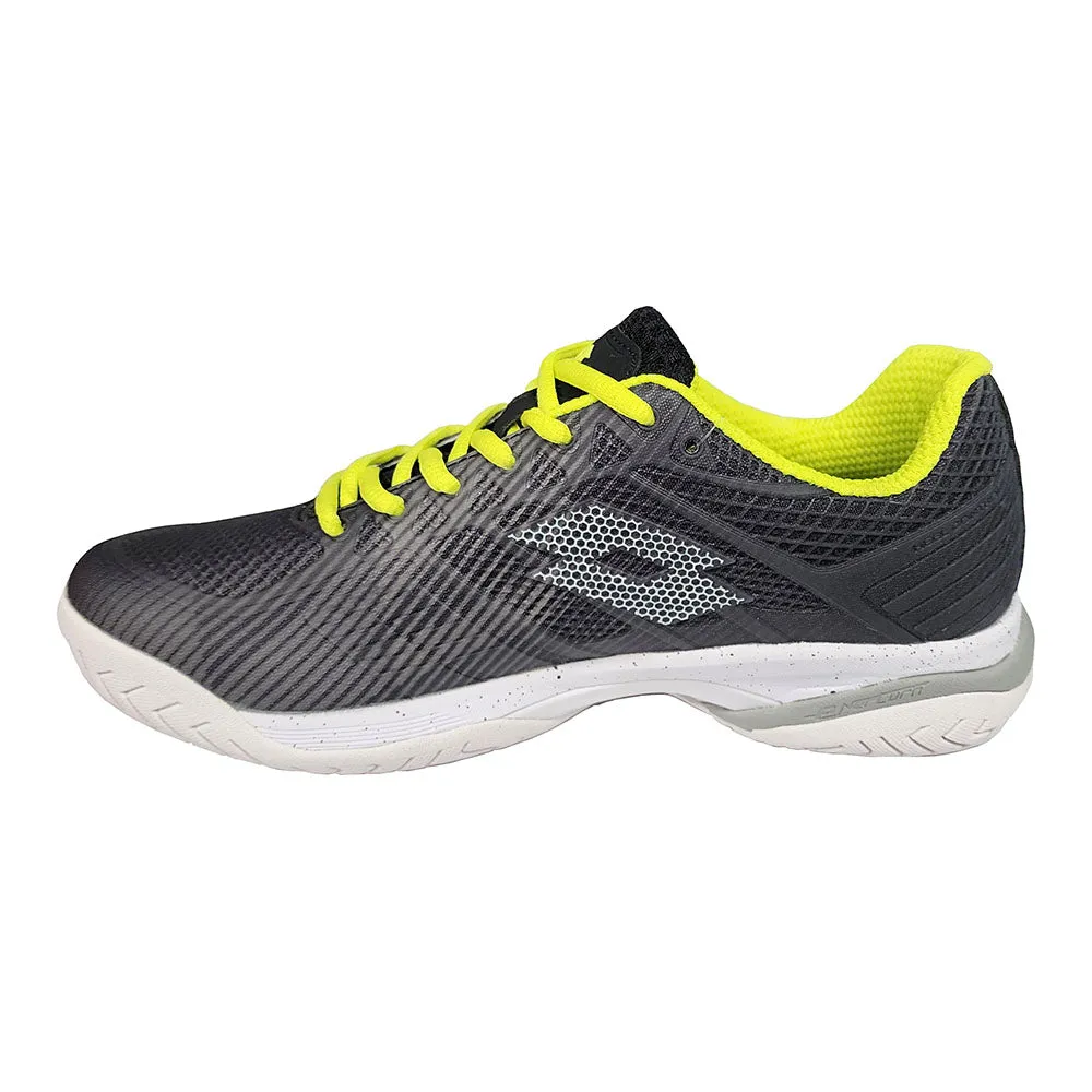 Lotto Mirage 300 III Speed Men's Tennis Shoe (Black/Green)