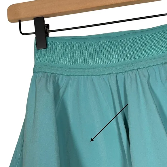 Lululemon Size 0 Court Rival High-Rise Skirt Skort in Tidal Teal