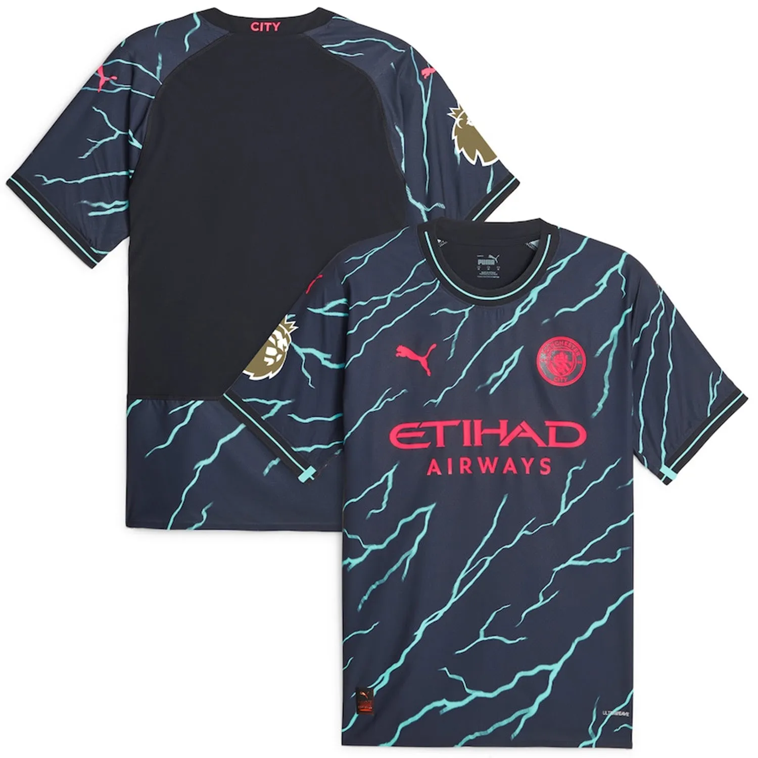 Manchester City Blank Custom Jersey