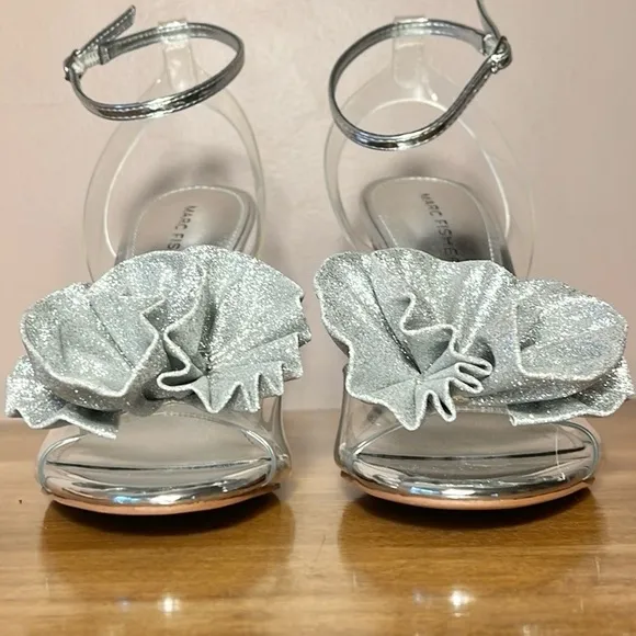 Marc Fisher Silver Women's Heels