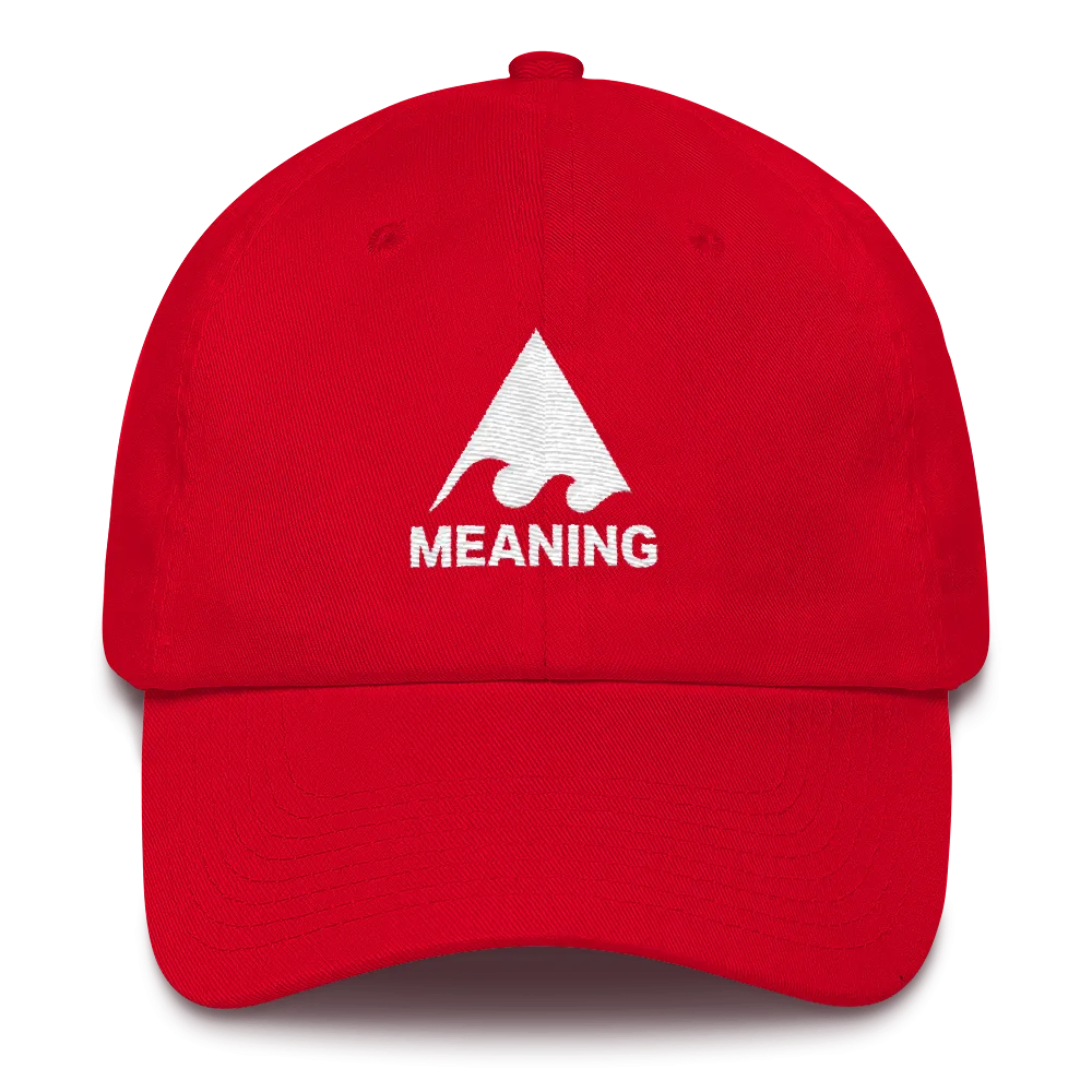 MEANINGWAVE CLASSIC | Cotton Cap
