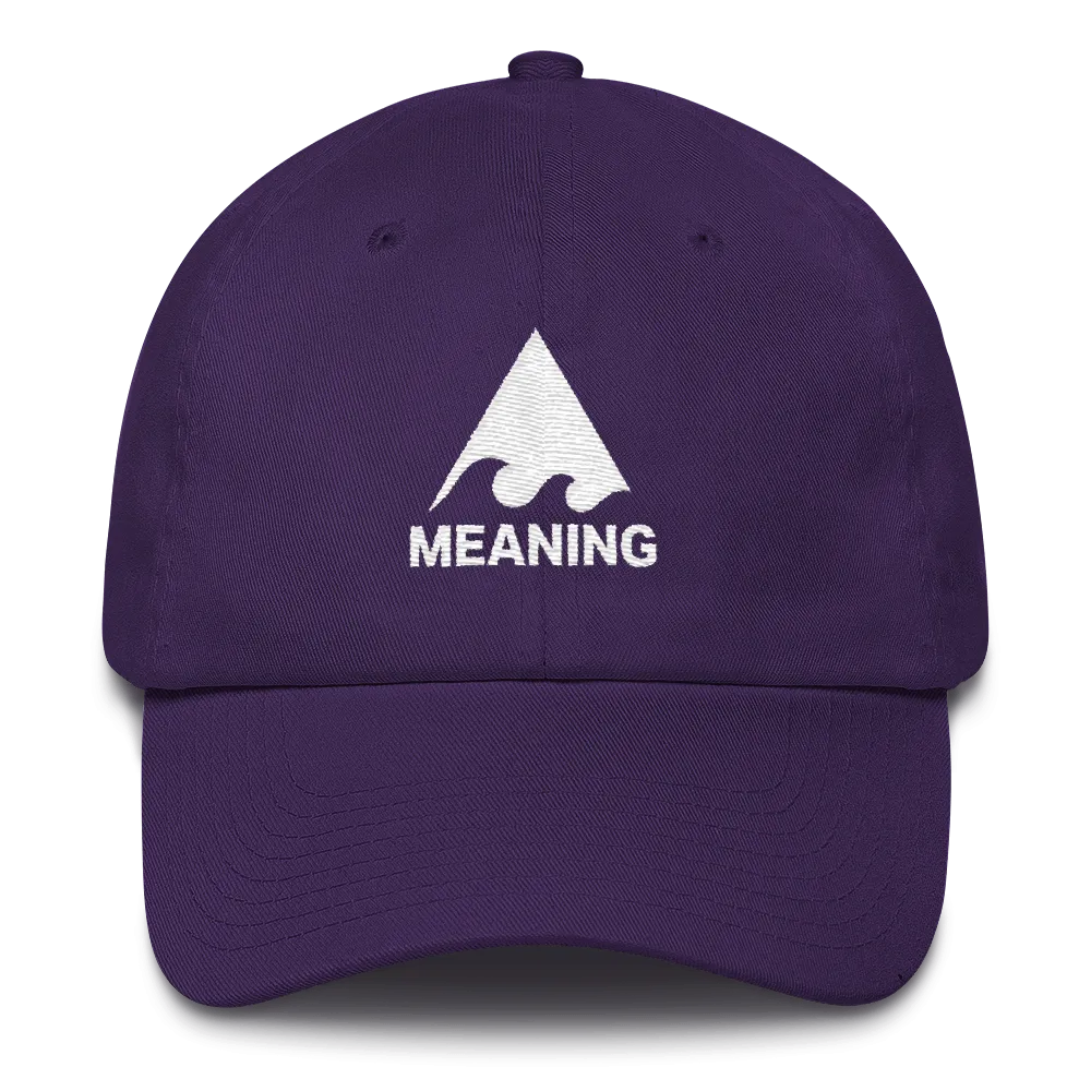 MEANINGWAVE CLASSIC | Cotton Cap