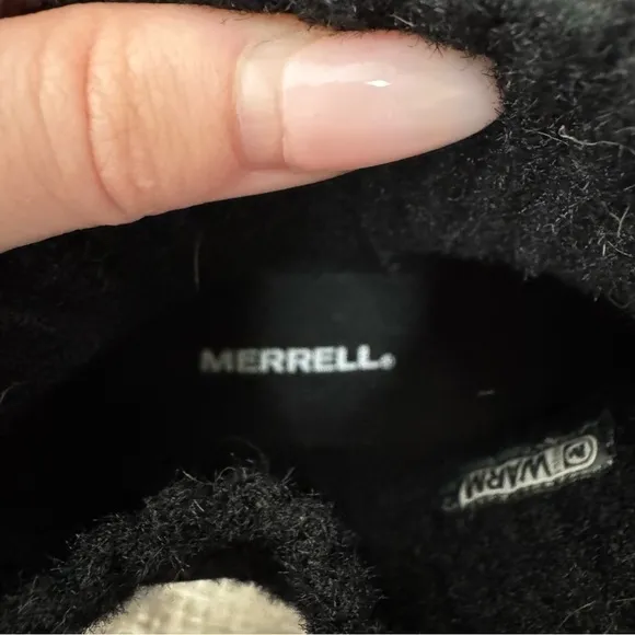 Merrell Cloud Renew Bluff Boot Black Gray Size 8.5 (8 1/2)