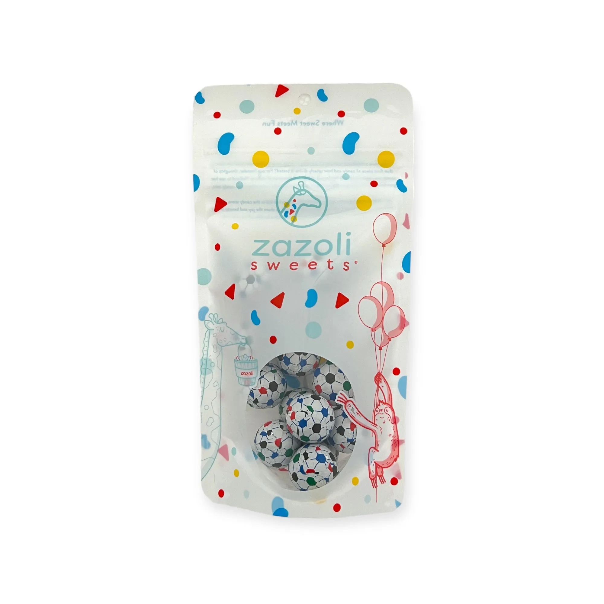 Milk Chocolate Foiled Soccer Balls