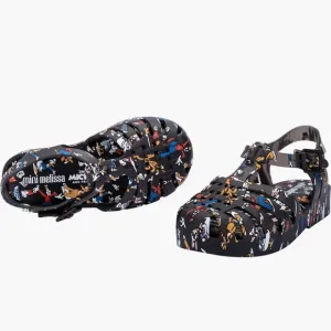 Mini Melissa Toddler Disney Mickey &amp; Friends T-Strap Sandal size 7