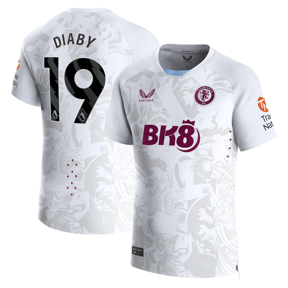 Moussa Diaby Aston Villa 19 jersey
