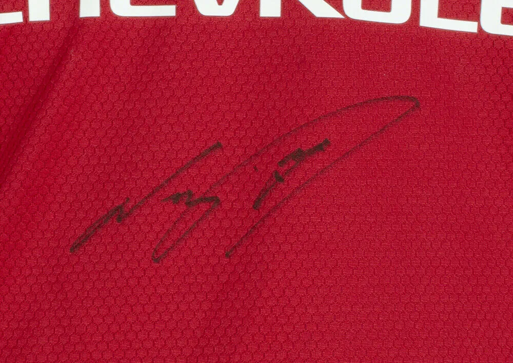 Nani Signed Manchester United Soccer Jersey BAS Icons