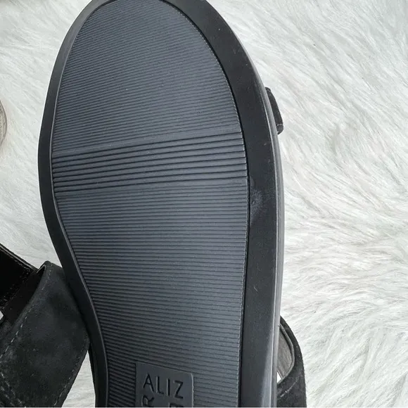 Naturalizer Farica Slide Sandals Embellished Black Size 9M