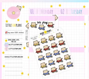 Neku - Lets Play Soccer / Football, Team Planner Stickers