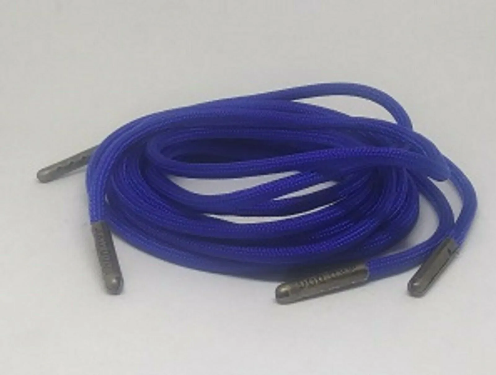 Neon Blue Boot Laces *Guaranteed for Life* 550 Paracord Steel Tip