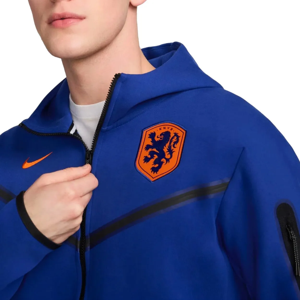 Netherlands Tech fleece presentation soccer tracksuit 2024/25 - Nike
