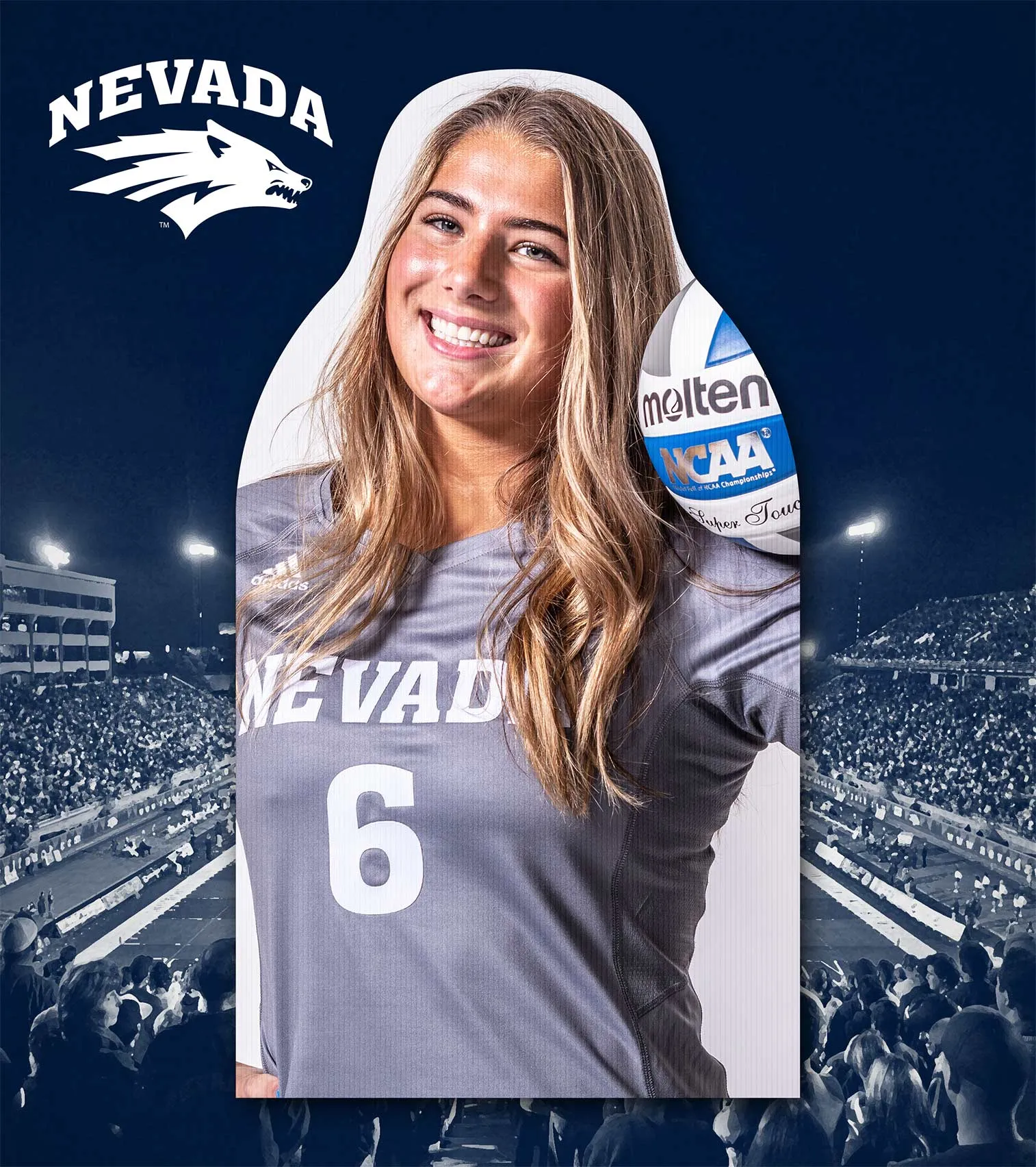 Nevada Wolf Pack FanCutouts