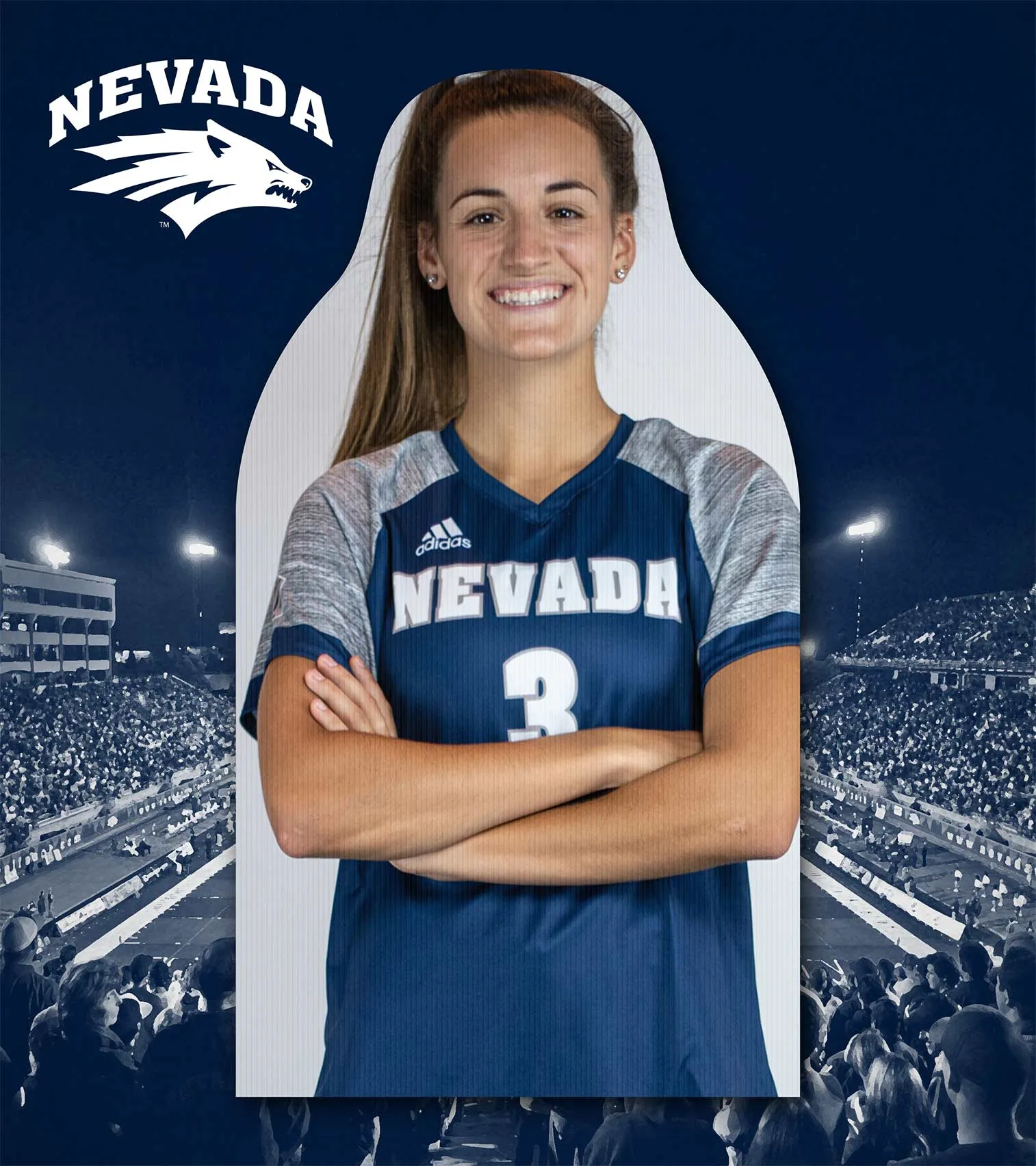 Nevada Wolf Pack FanCutouts