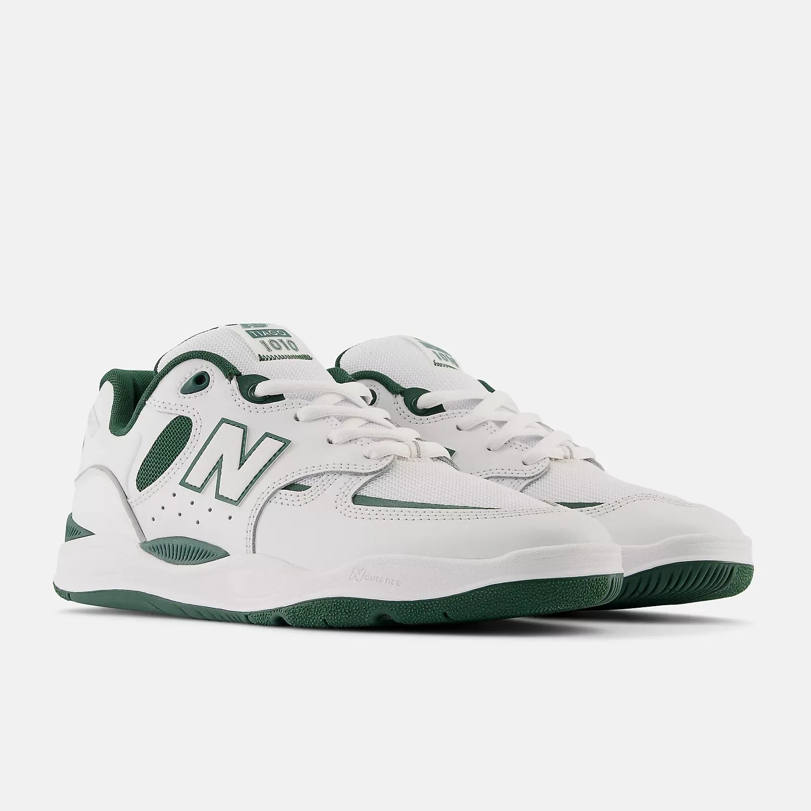 New Balance Numeric 1010 Tiago Lemos Skateboard Shoe - White/Green