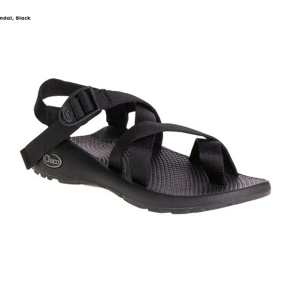 New Chaco Z/2 Adjustable Strap Classic Sandal, Black Mens Shoes water Size 9