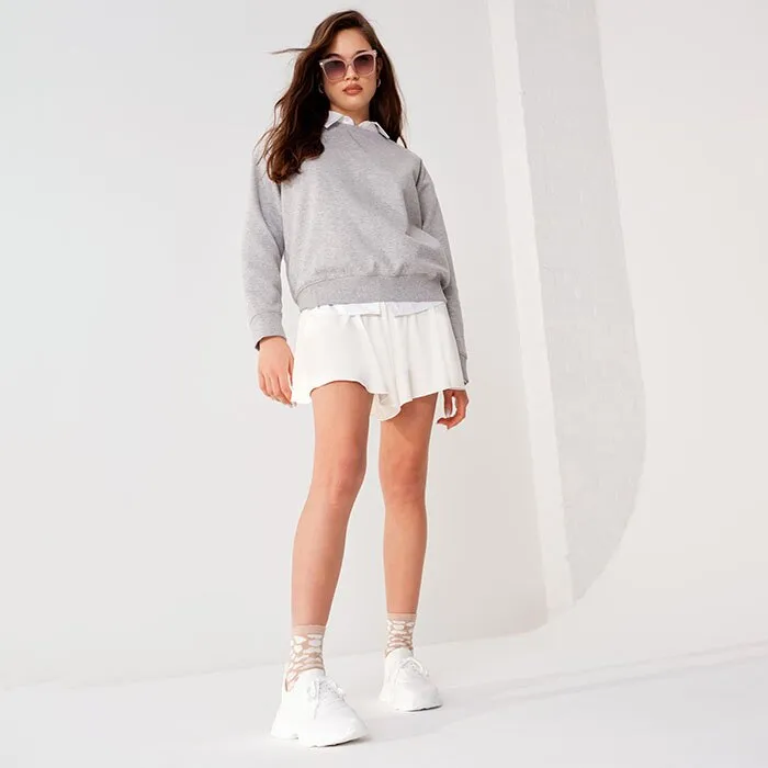 New in box! CALL IT SPRING Women's LEXXII Vegan Leather Sneaker, white, Sz 7! Soft backs make these easy to put on & off your feet!