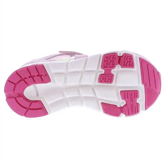 NEW TSUKIHOSHI girl's rainbow sneakers in rose/pink