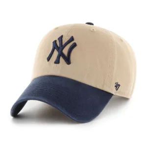 New York Yankees Khaki/Vintage Navy Two Tone 47 CLEAN UP
