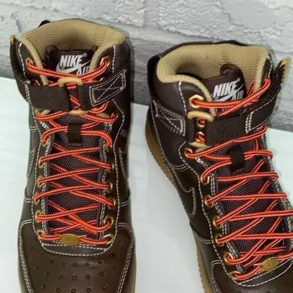 Nike Air Force 1 High ‘Baroque Brown’ Size 5.5Y Boys / Women’s 7