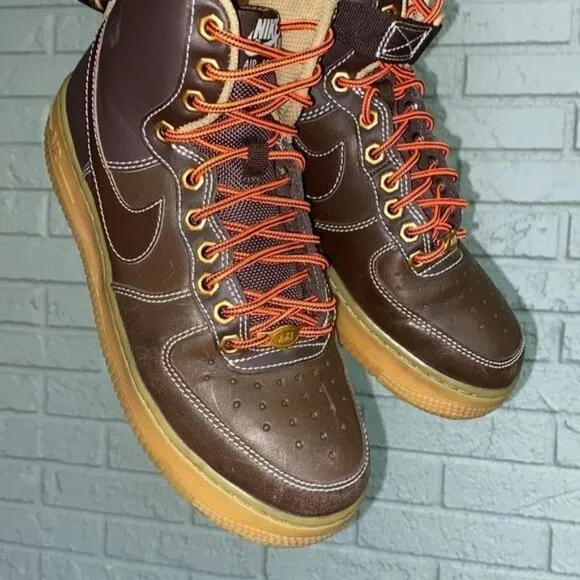 Nike Air Force 1 High ‘Baroque Brown’ Size 5.5Y Boys / Women’s 7