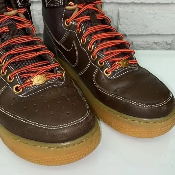 Nike Air Force 1 High ‘Baroque Brown’ Size 5.5Y Boys / Women’s 7