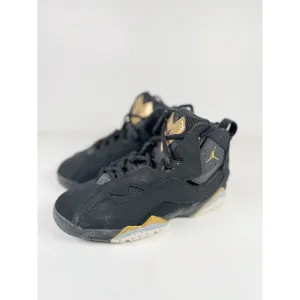 Nike Air Jordan True Flight Kids Shoes Black Athletic Sneakers US 1Y 343796-070