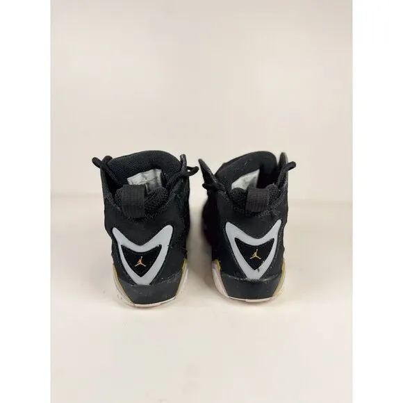 Nike Air Jordan True Flight Kids Shoes Black Athletic Sneakers US 1Y 343796-070