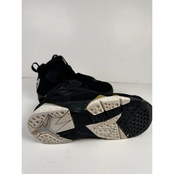 Nike Air Jordan True Flight Kids Shoes Black Athletic Sneakers US 1Y 343796-070