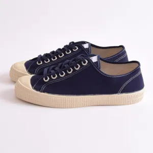 Novesta Star Master Navy Contrast Stitching Ecru Shoes