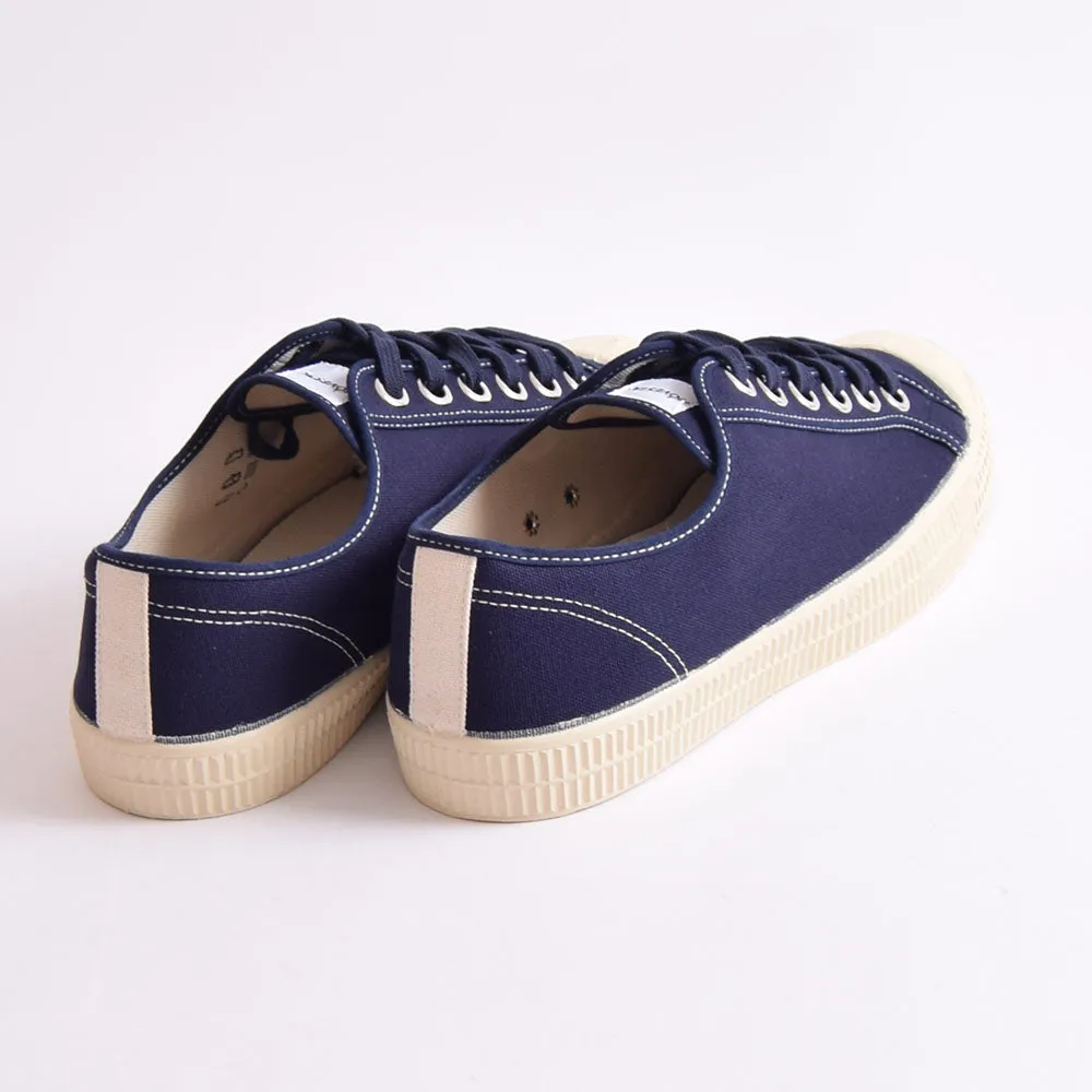 Novesta Star Master Navy Contrast Stitching Ecru Shoes