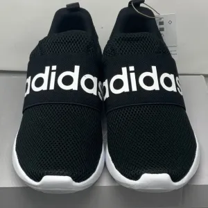 NWT Adidas men’s black/white Lite Racer Adapt 4.0 slip on running shoe, size 9.5