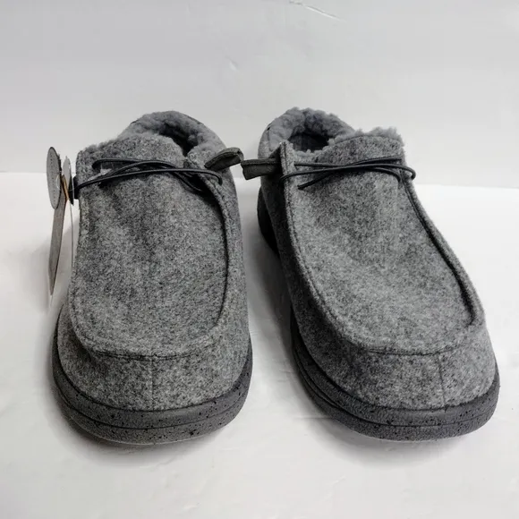 NWT LAMO SAMUEL Grey Wool 100% Genuine Sheepskin Insole CA Comfort Shoes 11 🔥