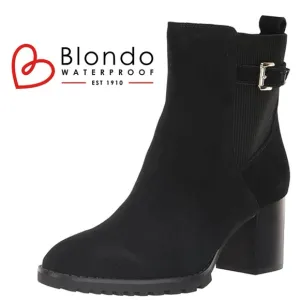 NWT NWOB $170 Blondo Turner Waterproof Back Suede Heeled Boots