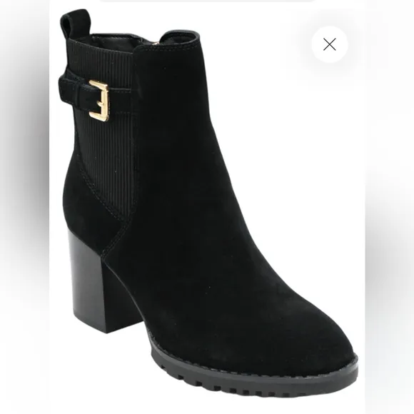 NWT NWOB $170 Blondo Turner Waterproof Back Suede Heeled Boots