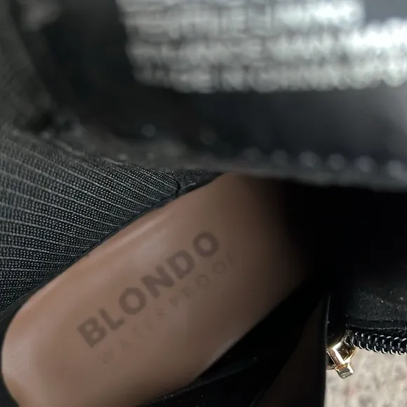 NWT NWOB $170 Blondo Turner Waterproof Back Suede Heeled Boots