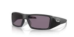 Oakley Heliostat Sunglasses - Matte Black w/Prizm Grey