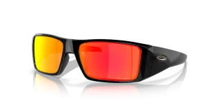 Oakley Heliostat Sunglasses - Polished Black w/Prizm Ruby
