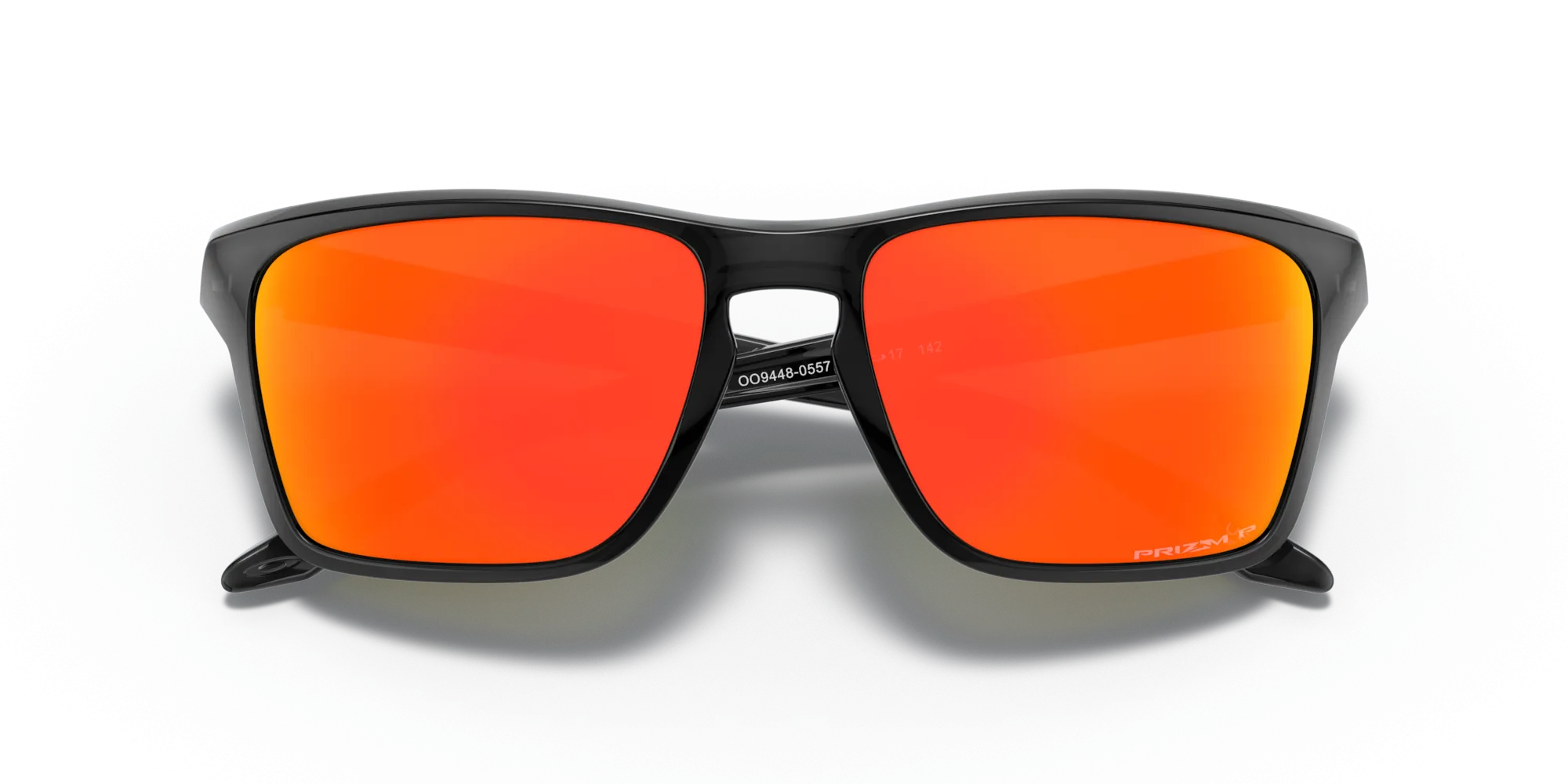 Oakley Sylas Sunglasses - Black Ink with Polarized Prizm Ruby Lenses