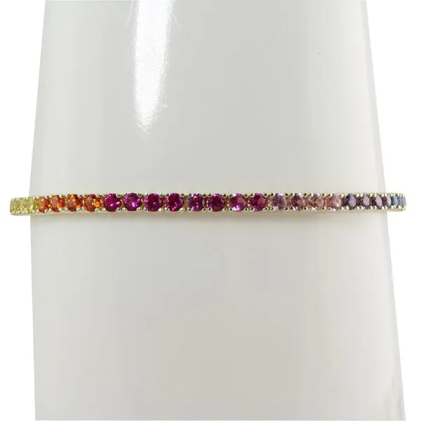 OMBRE RAINBOW TENNIS BRACELET