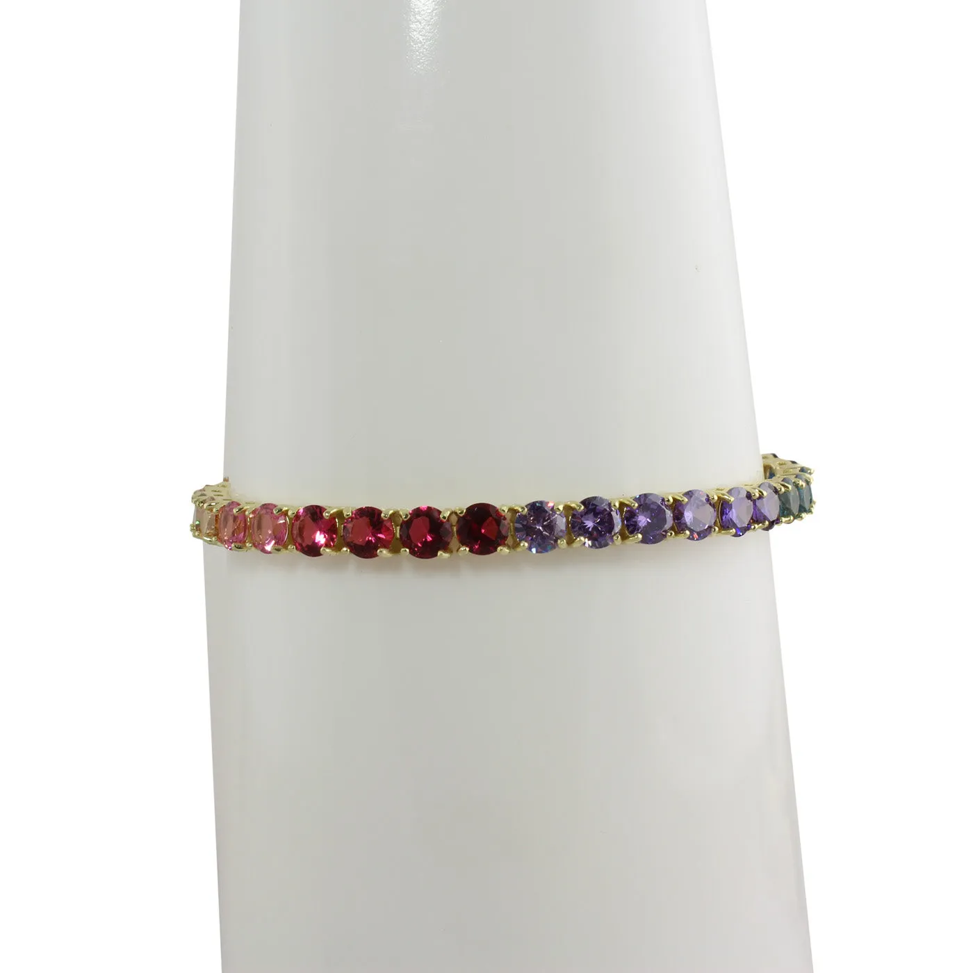 OMBRE RAINBOW TENNIS BRACELET