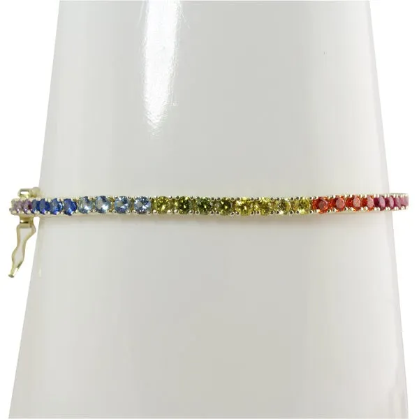 OMBRE RAINBOW TENNIS BRACELET