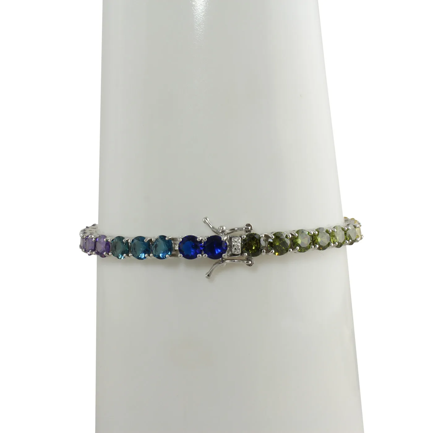 OMBRE RAINBOW TENNIS BRACELET