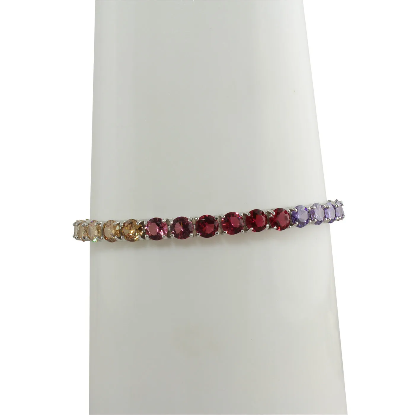 OMBRE RAINBOW TENNIS BRACELET