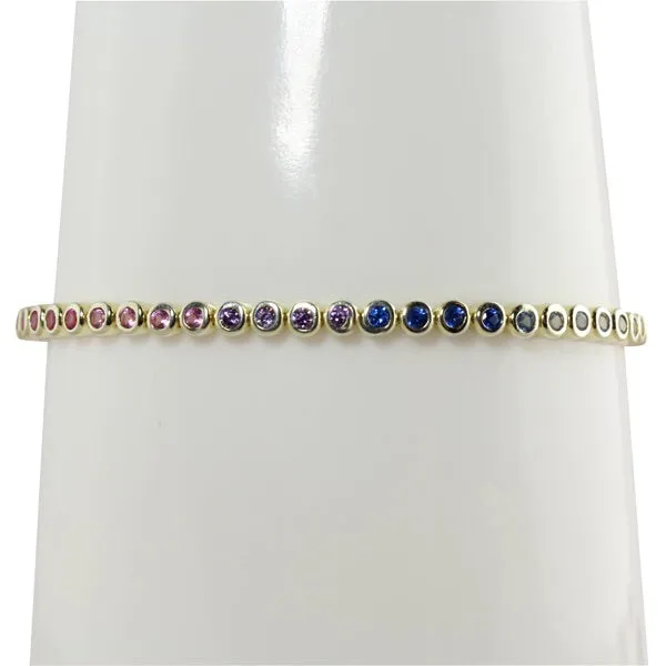 OMBRE RAINBOW TENNIS BRACELET
