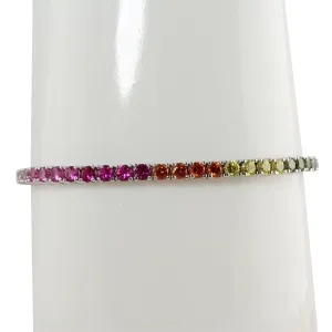 OMBRE RAINBOW TENNIS BRACELET
